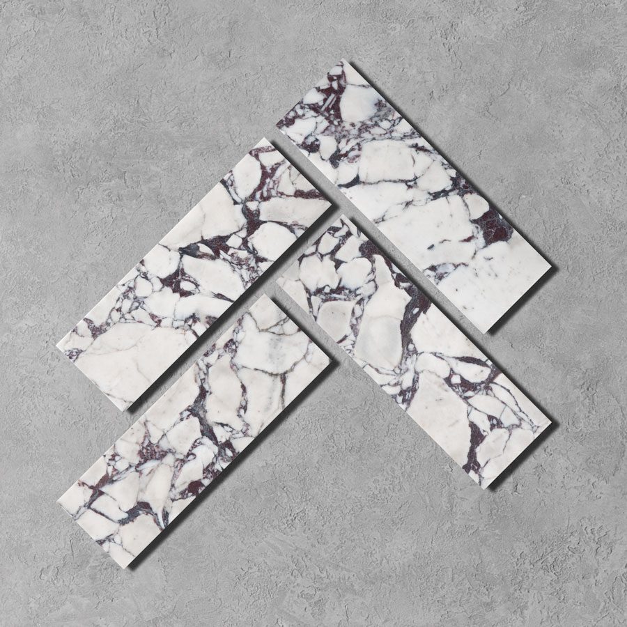 Calacatta-Viola-Arabesato-Marble-Metro-Tiles