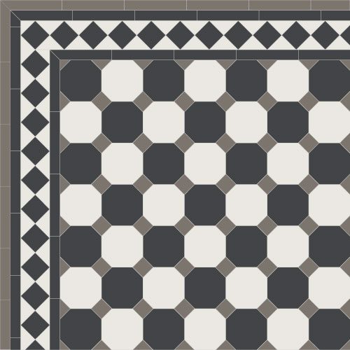 Octagons checker pattern 3